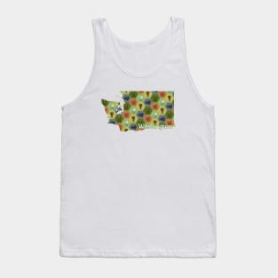 Washington State Board Game Map Tank Top